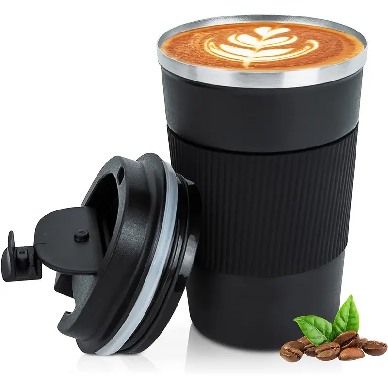 Reusable Coffee Cup with Lid 17 oz - Image 2