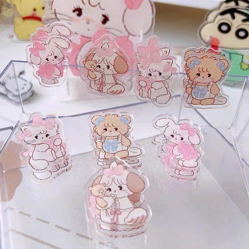 Cartoon Animal Acrylic Clips
