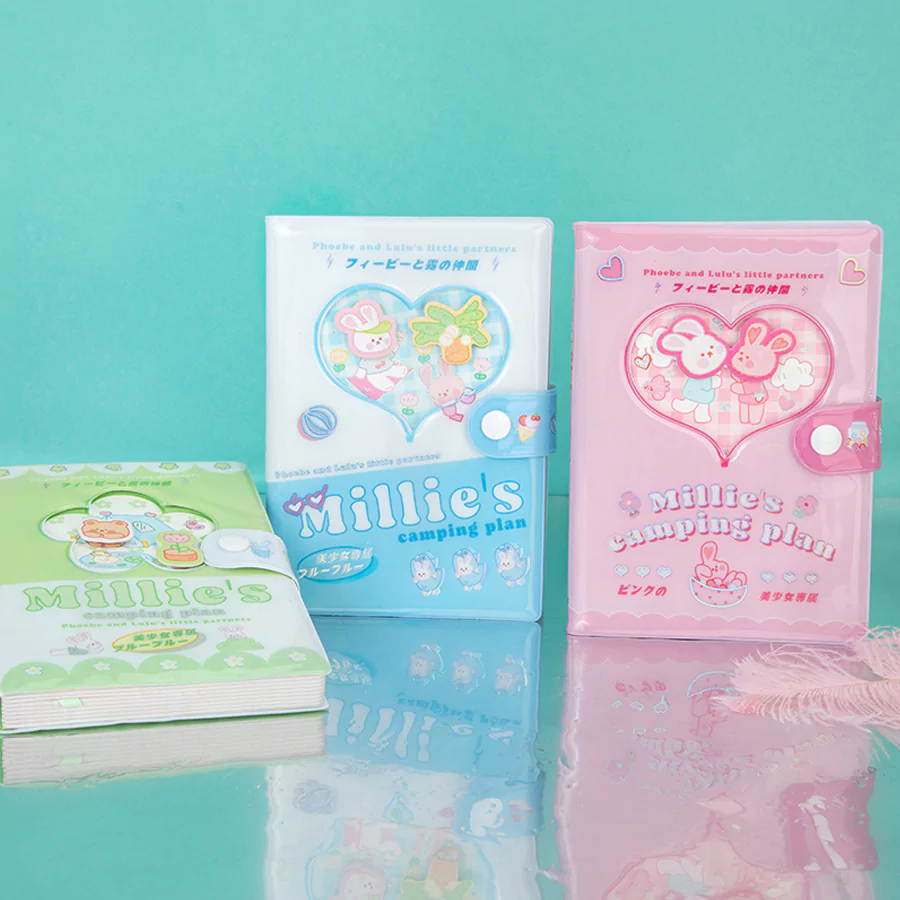 Color Pages 34K Cute Notebook Camping Plan Theme