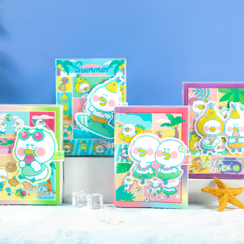 Color Pages 36K Cute Notebook - Crazy Beach Party