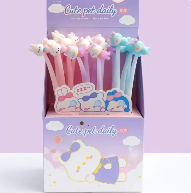 Cute Pet Shakeable Gel Pen 0.5MM