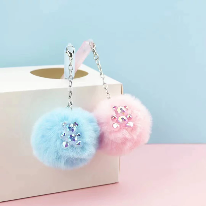 Bear Furball Pendant Gel Pen