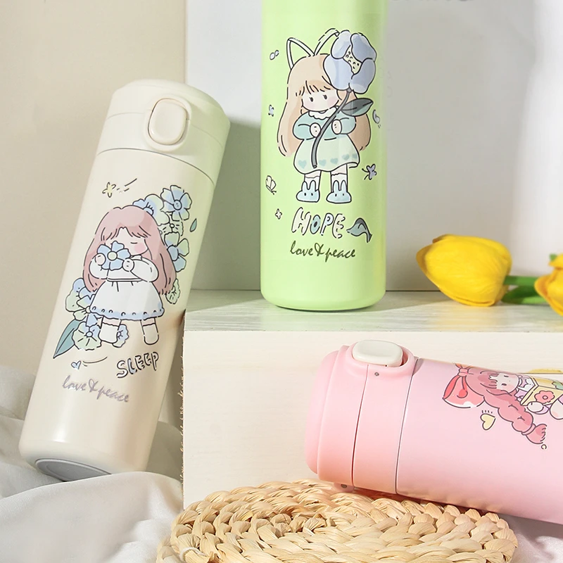 Mori Girl Thermos 15.2OZ