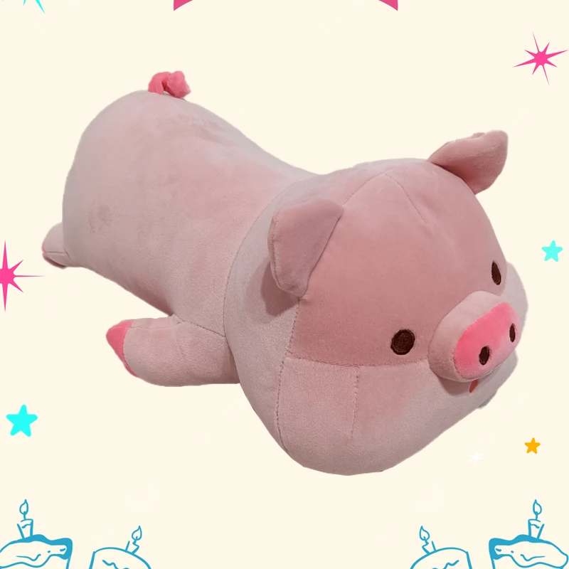 Lying Pig Stuffed Toy 15.7Inch