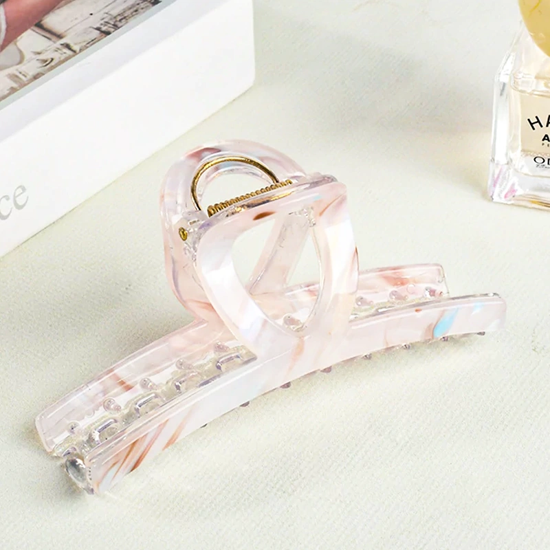 Sparkling Cross Claw Hair Clip