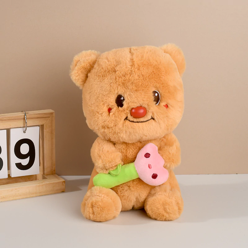 Flower Bear Stuffed Toy 9.1Inch