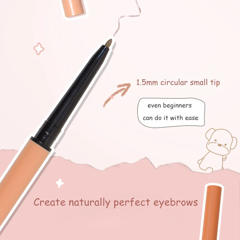 Eyebrow Pencil with Brow Comb - Image 4