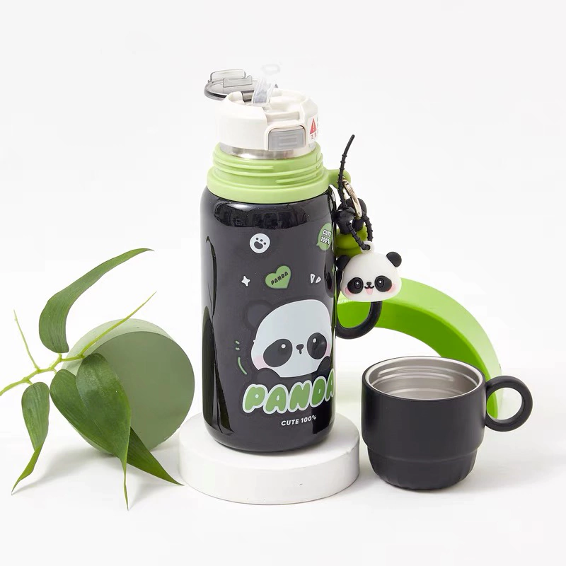 Panda Pendant Thermos 15.6oz