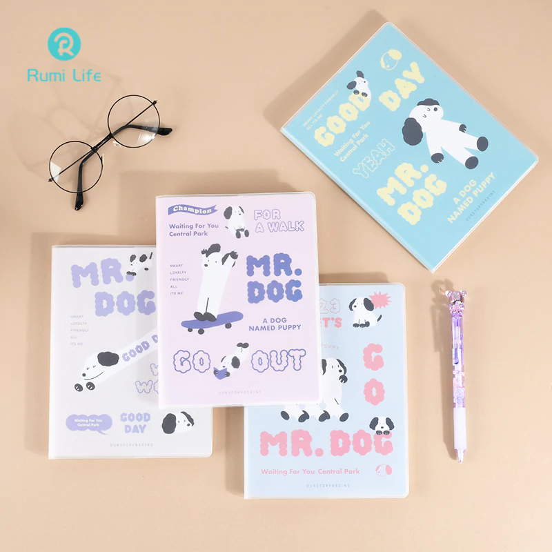 Cartoon Dog Notebook A5